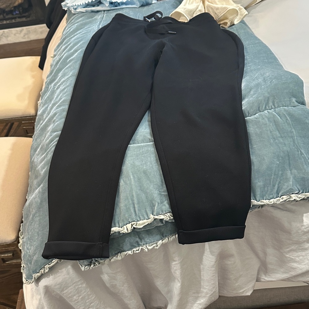 SPANX Black  Jogger Pants worn once!